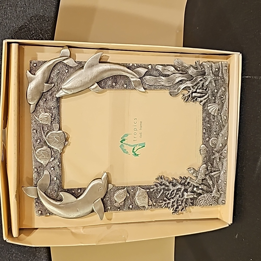 Underwater scene picture frame 4x6